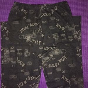 Black Leggings with lettering